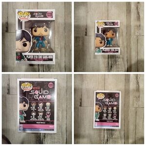 Squid Game Funko Pop Bundle NIB